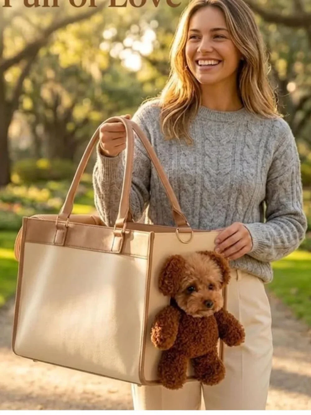 Teddy Bear Pet Carrier Bag, BRAND NEW - Small